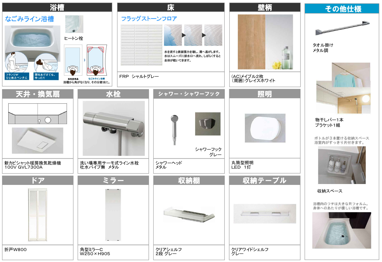 ユニットバス AWバス UWⅡシリーズ